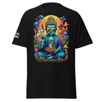 Back of Buddha Wear t-shirt in black color