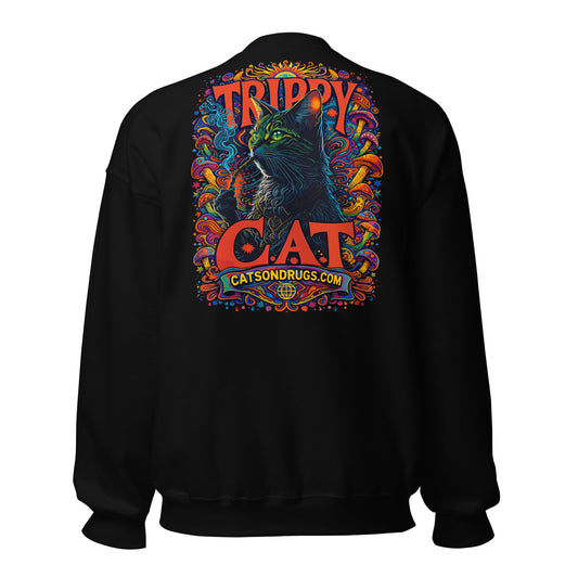 psychedelic EDM festival sweatshirt
