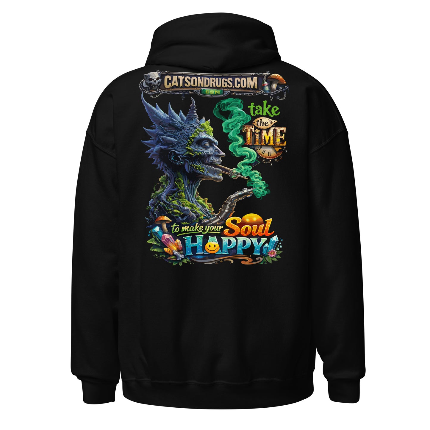 psychedelic cosmic hoodie