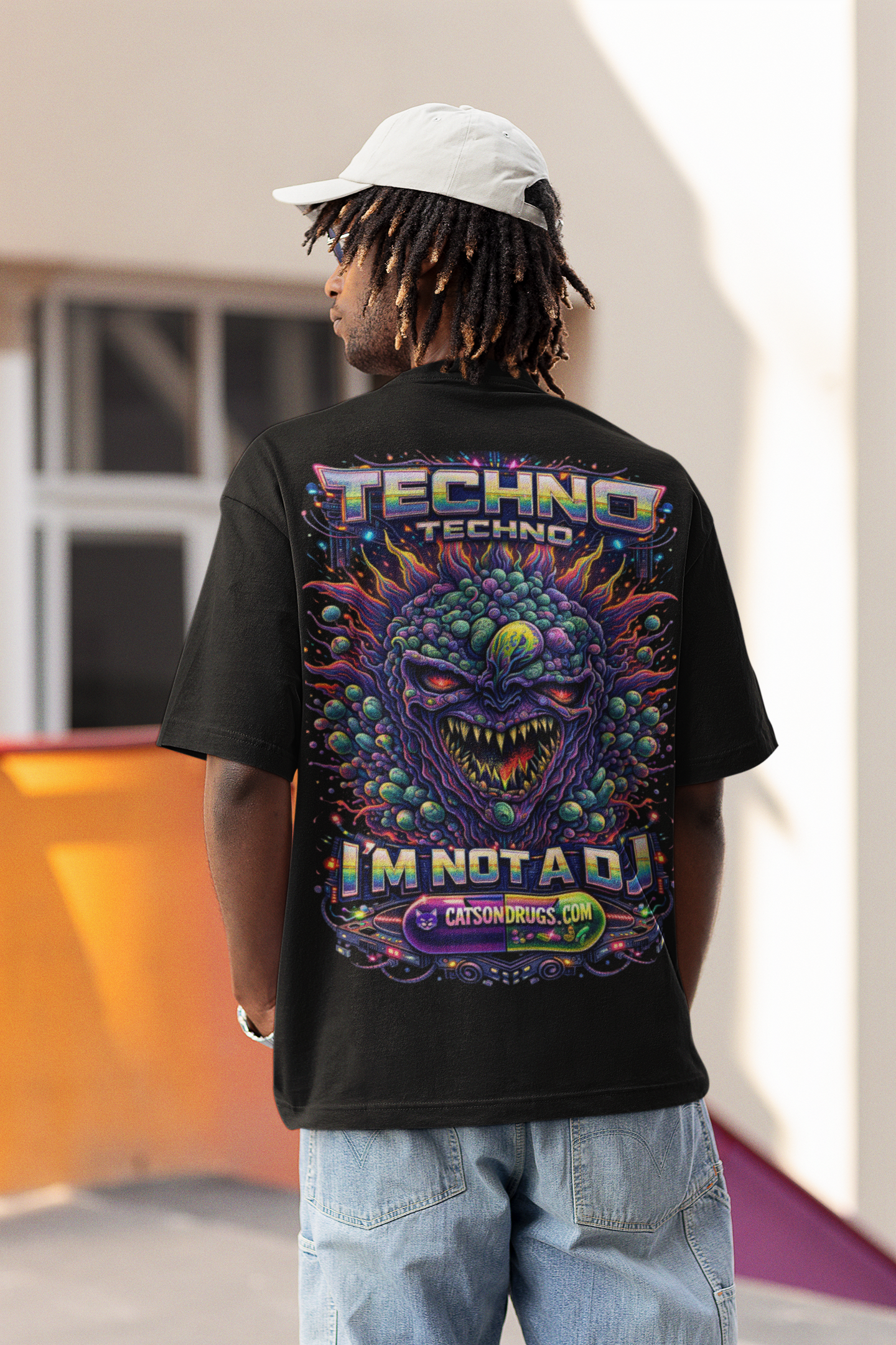 psychedelic drip fashion