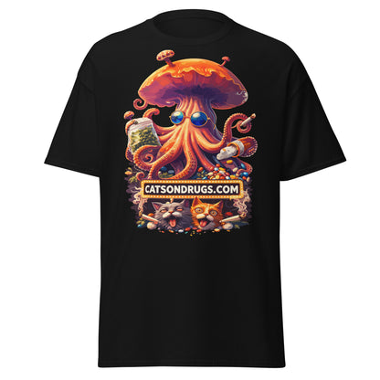psychedelic funny creature shirt