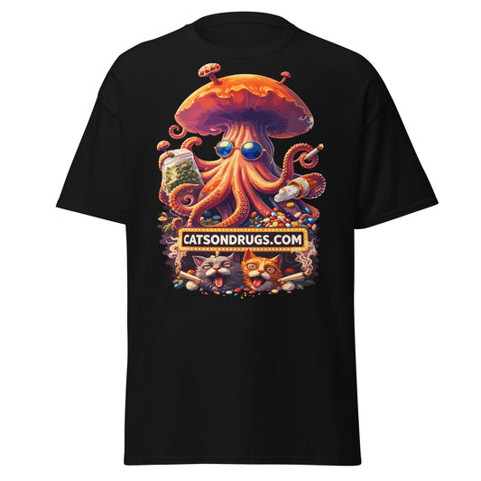 psychedelic funny creature shirt