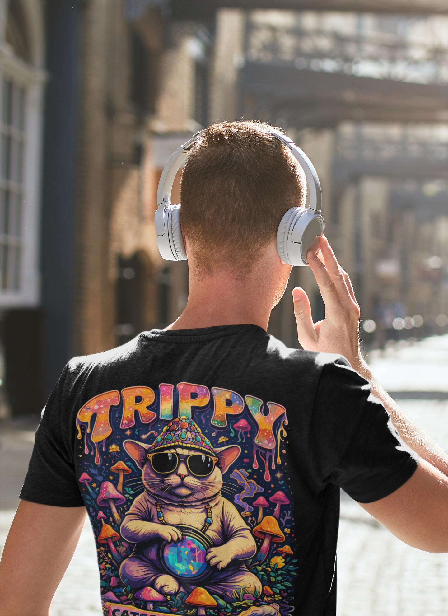 psychedelic meme festival tshirt