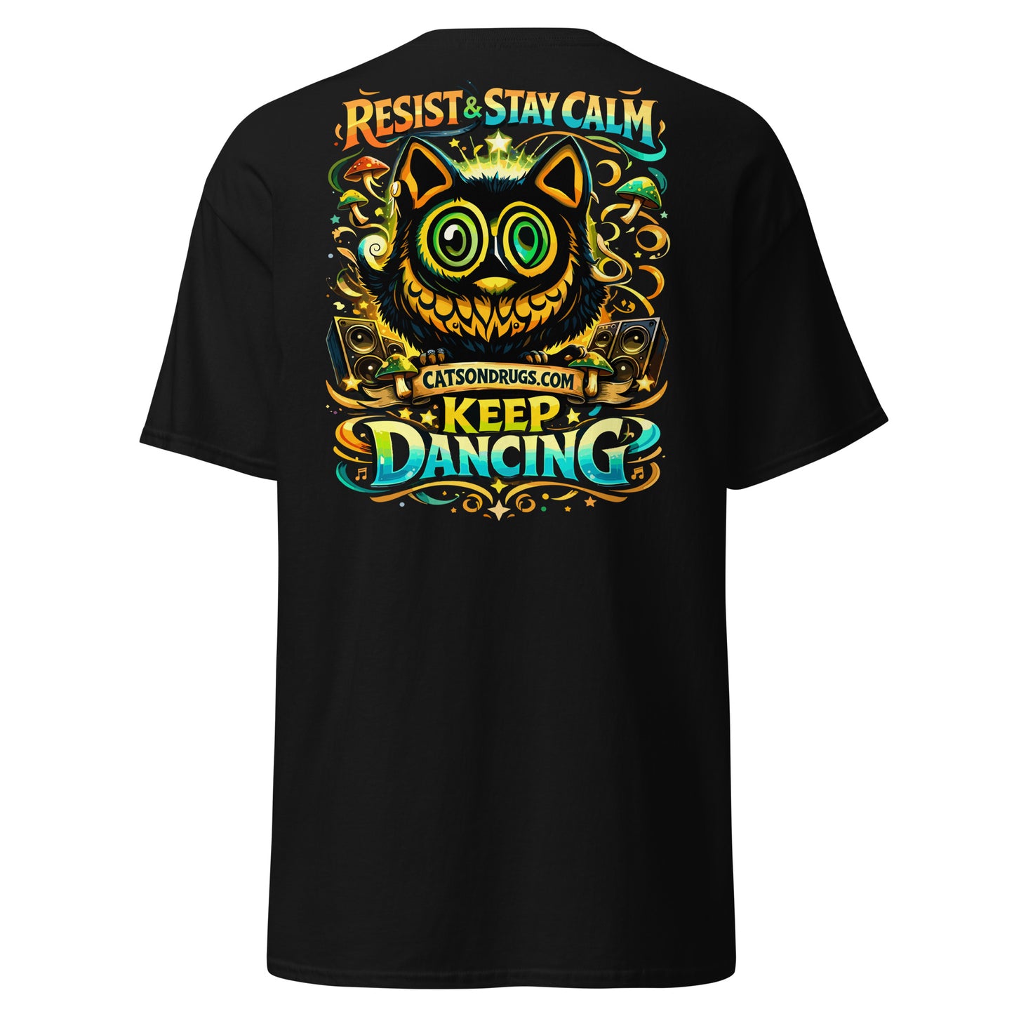 psychedelic rave culture t shirt