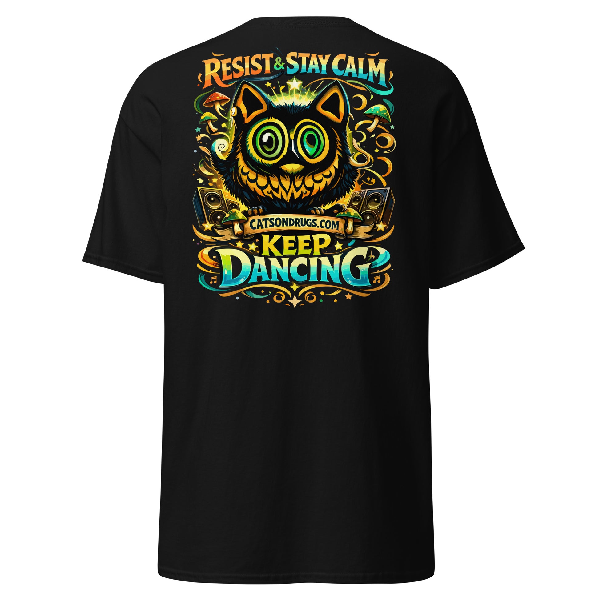 psychedelic rave culture t shirt