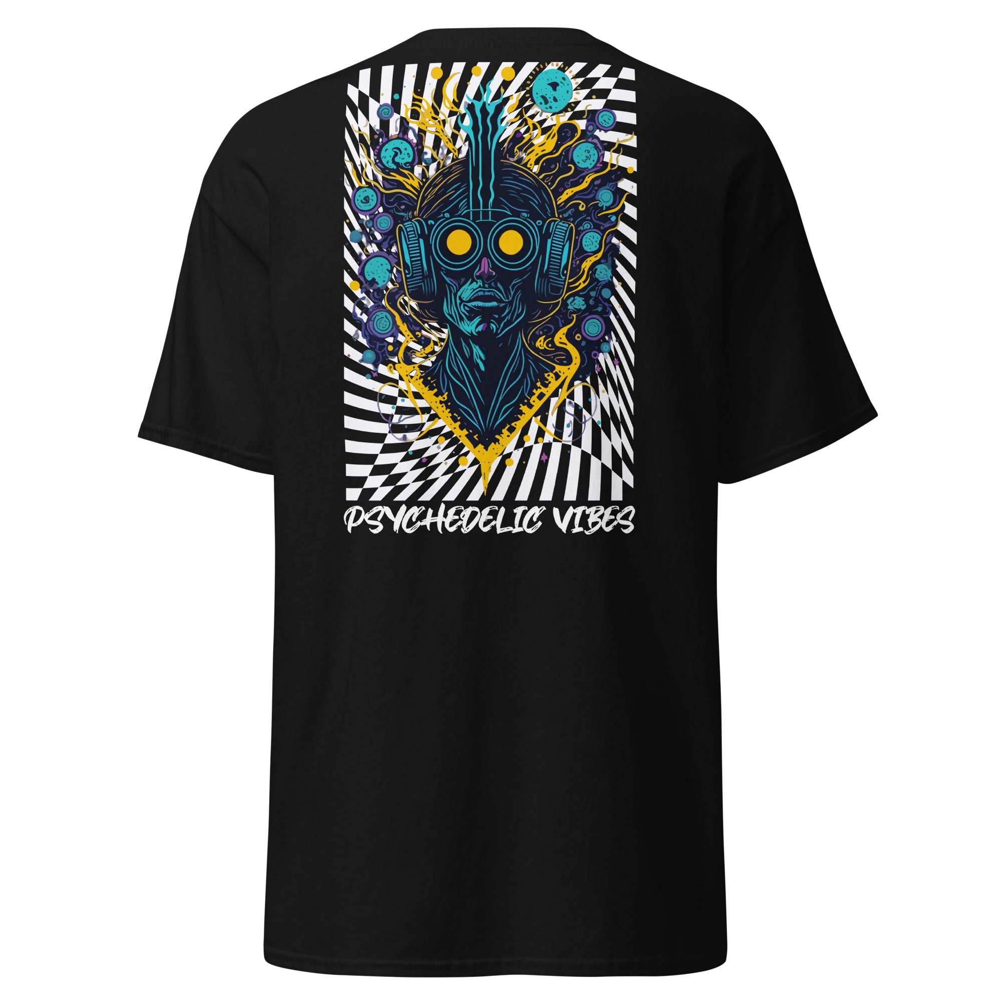 PSYCHEDELIC TEE 🐙🌀😵 FROM ANOTHER UNIVERSE – CATSONDRUGS.COM