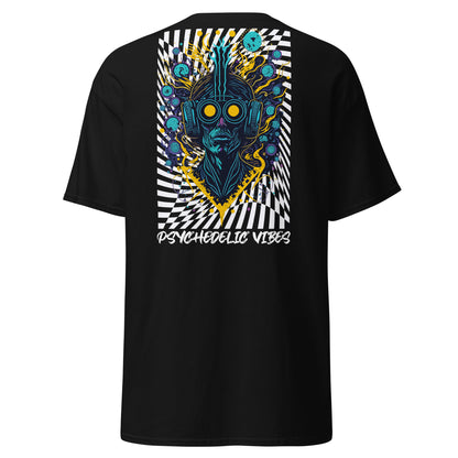 psychedelic tee with vibrant colors