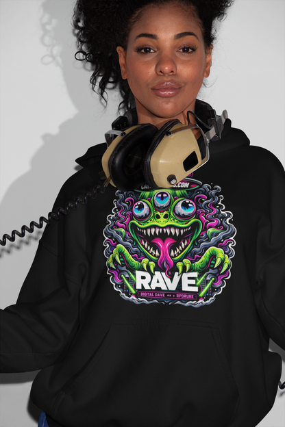 Club Night Frog | Rave Hoodie
