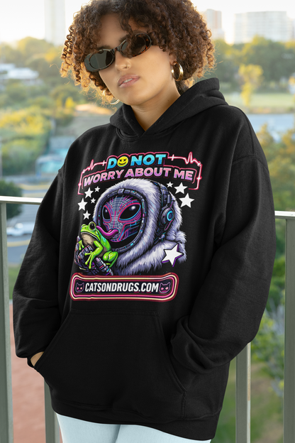 Trippy Clothing | Alien Frog Hoodie