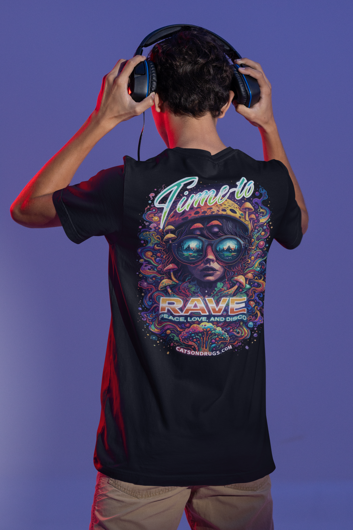 rave clothing men festival