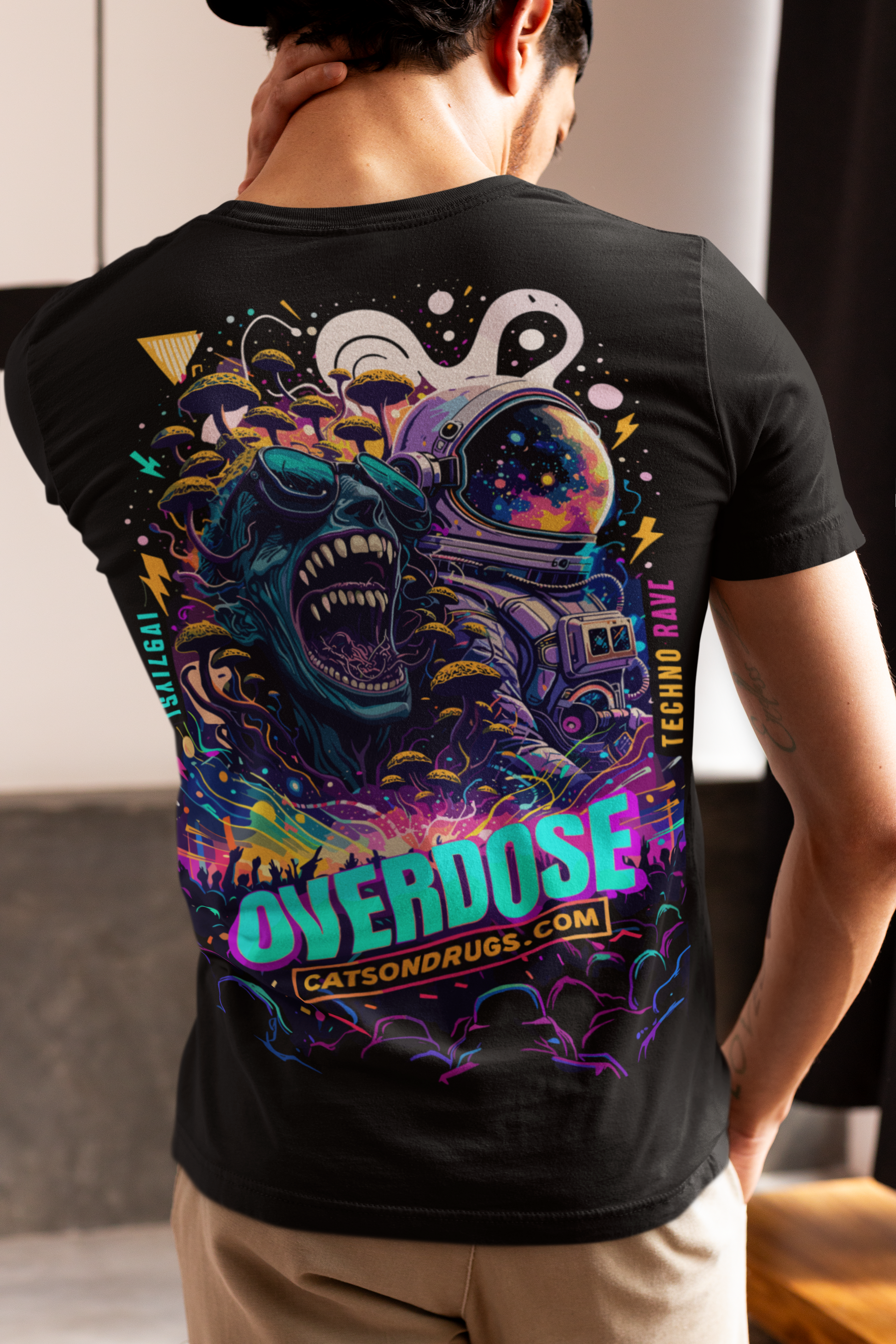 rave club shirt