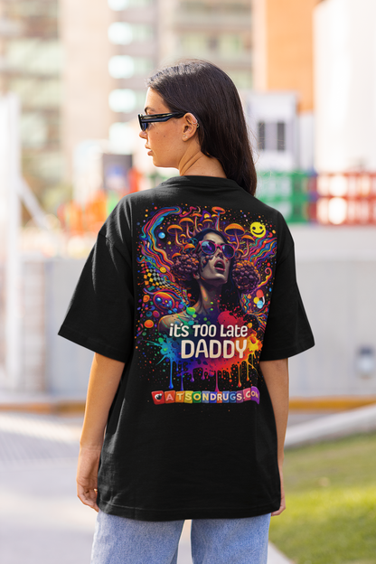 rave party graphic t shirt