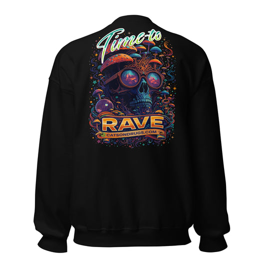 rave streetwear sweatshirt