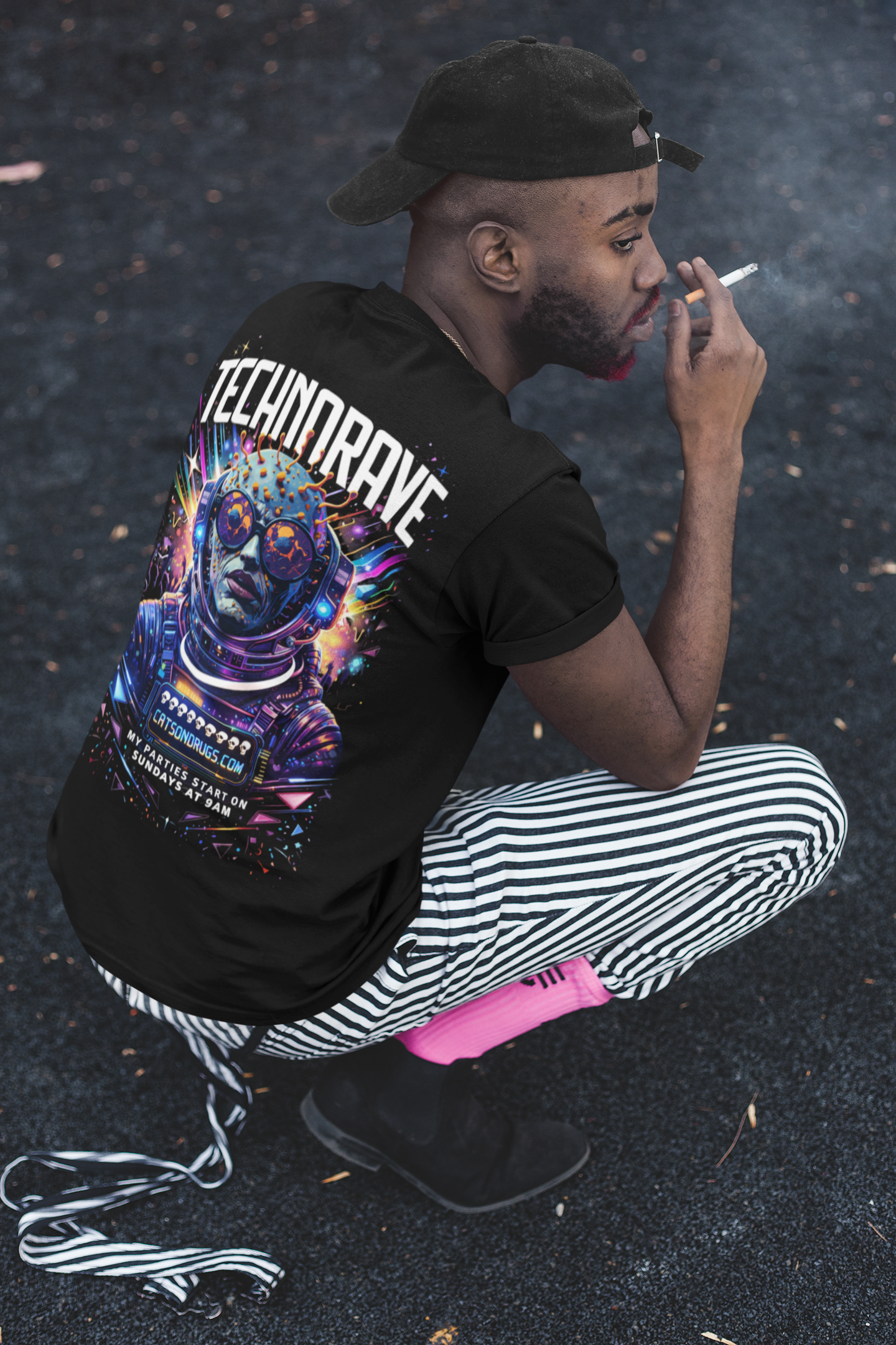 rave t shirt design