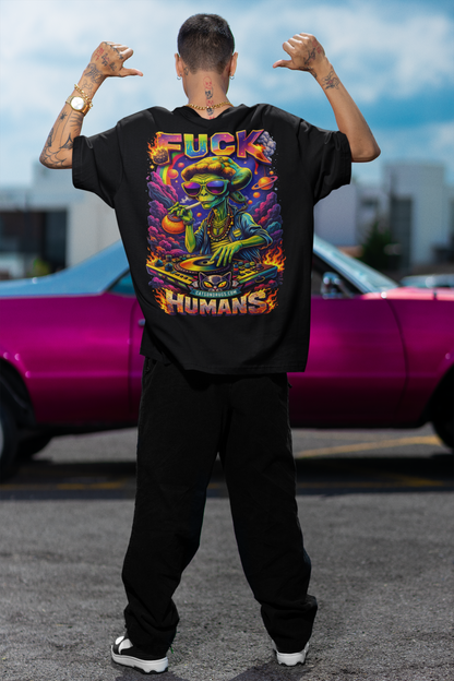 retro rave typography