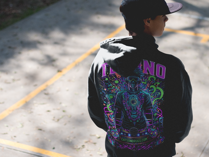 ropa rave arte psicodelico
