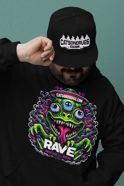 Club Night Frog | Rave Hoodie