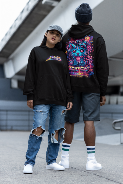 Acid Hoodie | Psychedelic Acid Cat