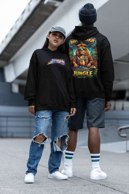 Trippy Hoodie | Psychedelic Rave Organism