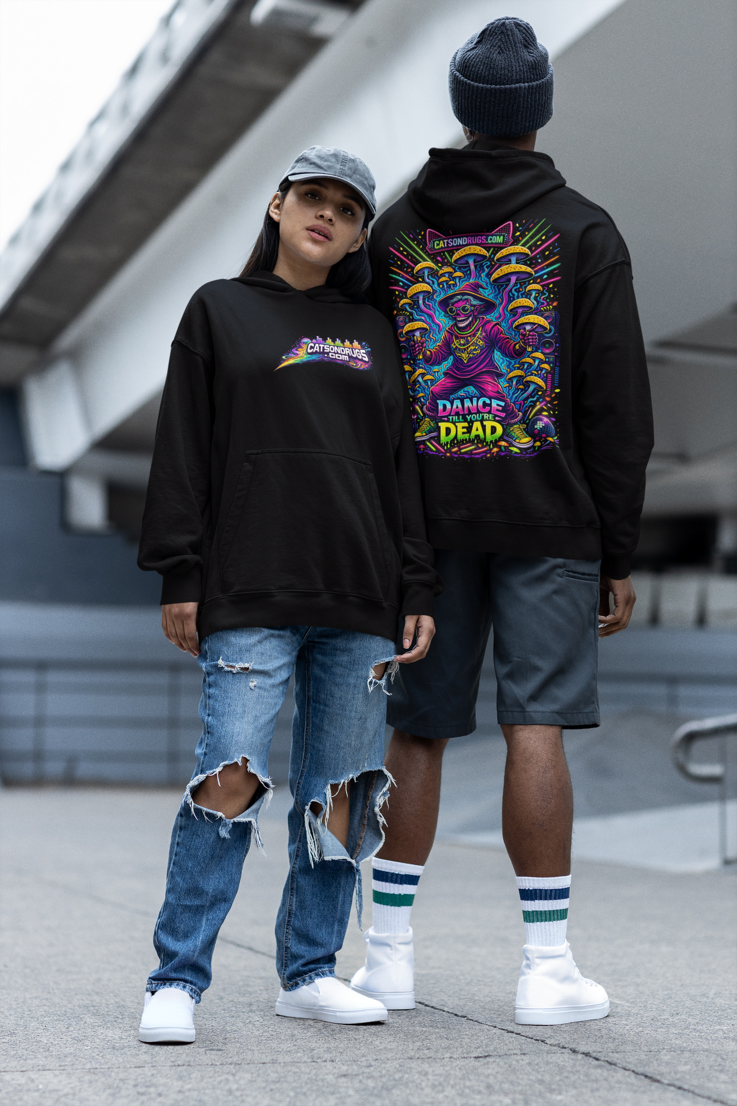 Trance Hoodie | Dance till you're dead