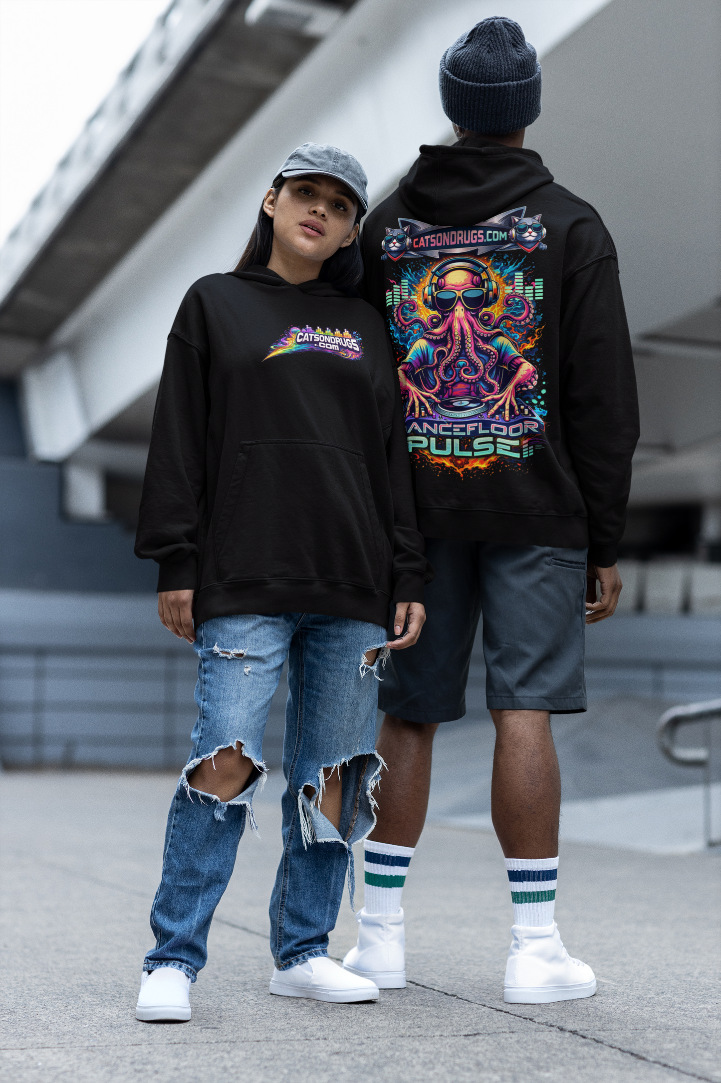 Dancefloor Pulse | EDM Hoodie