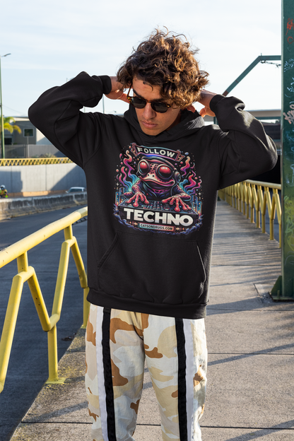 Club Night Frog | Rave Hoodie