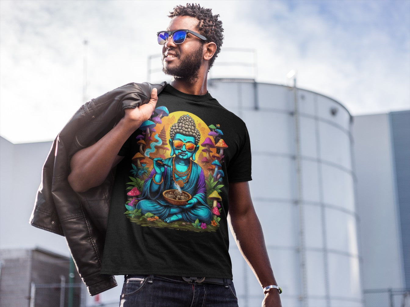Psychedelic T-Shirt | Buddha Wear | Ecstasy Edition
