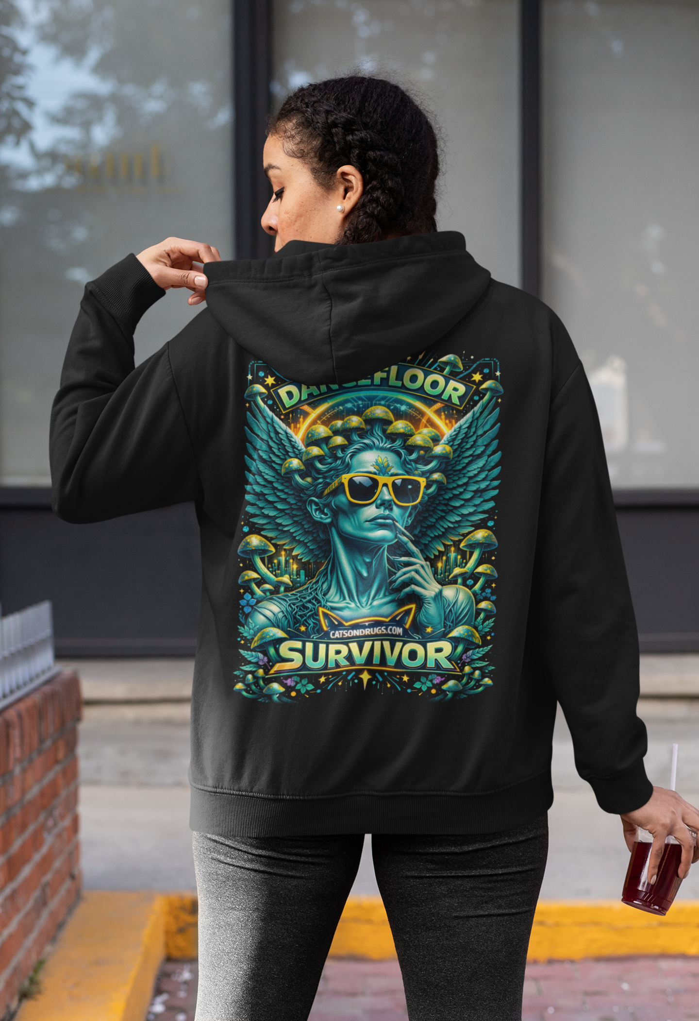 sudadera EDM rave ropa