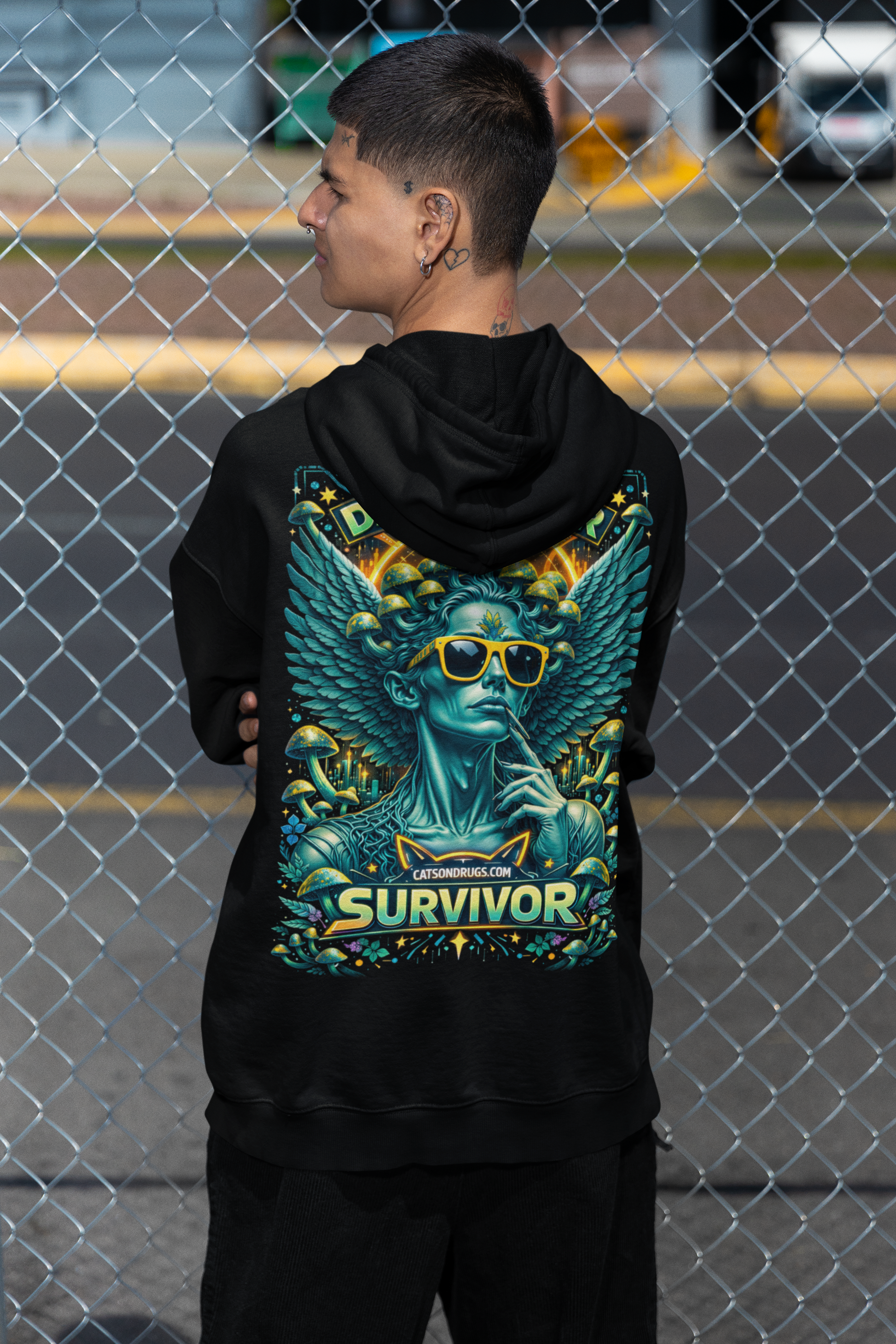 sudadera EDM streetwear