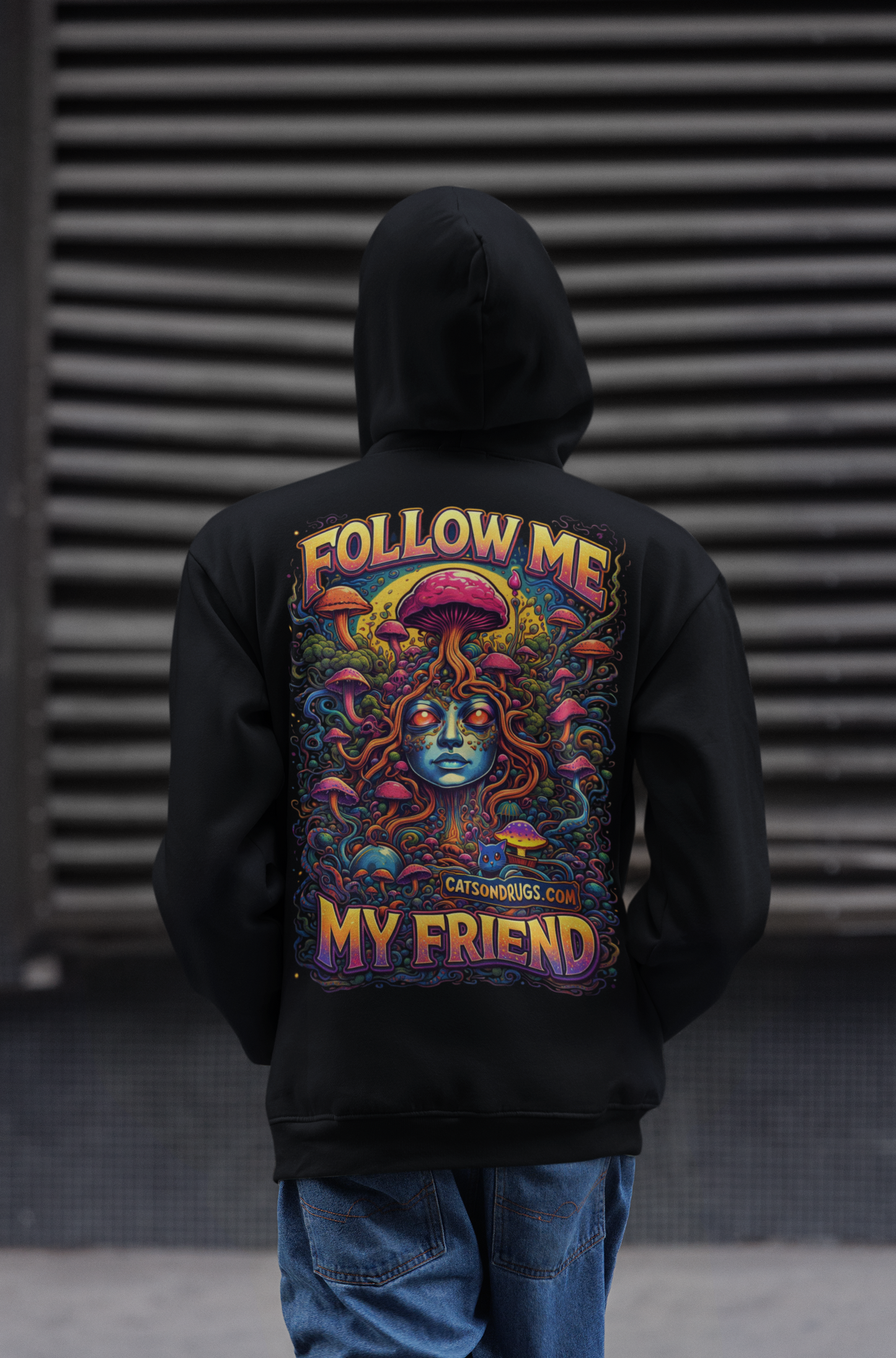 sudadera alien psicodelico
