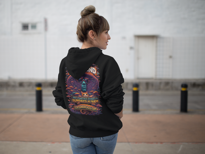sudadera arte psicodelico colorido