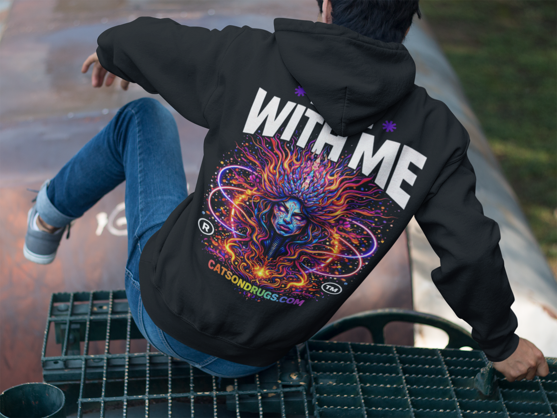 sudadera edm musica electronica