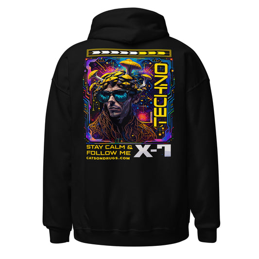 sudadera estilo techno