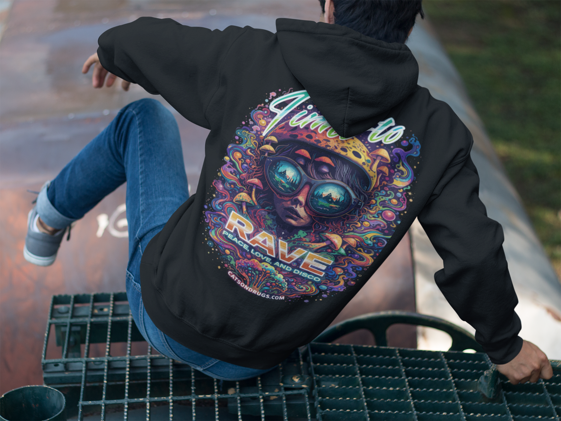 sudadera festival electronica
