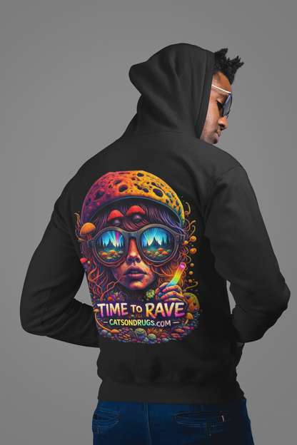 sudadera festival neon