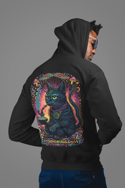 sudadera psicodelica fluorescente
