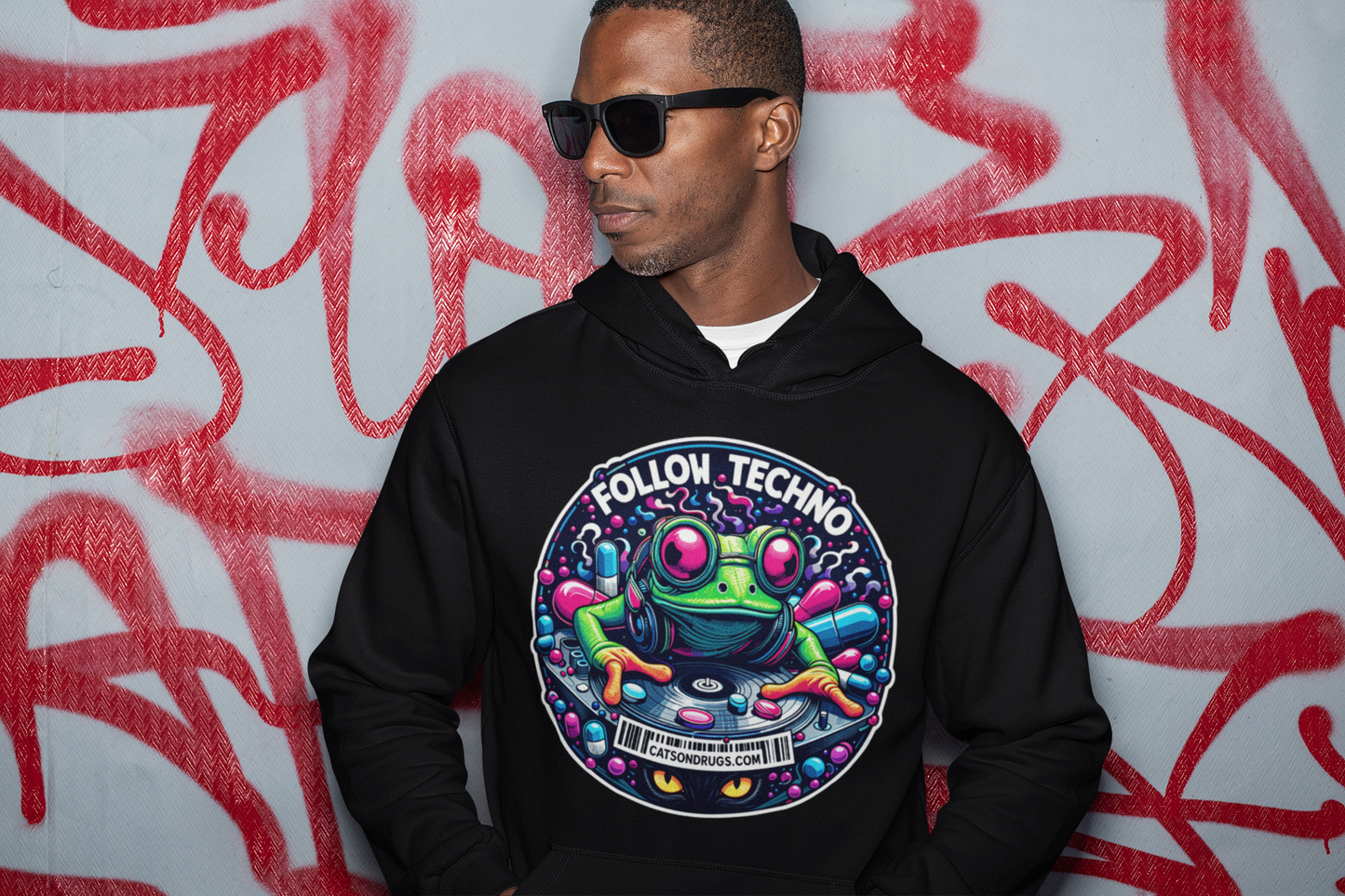 sudadera rave dj
