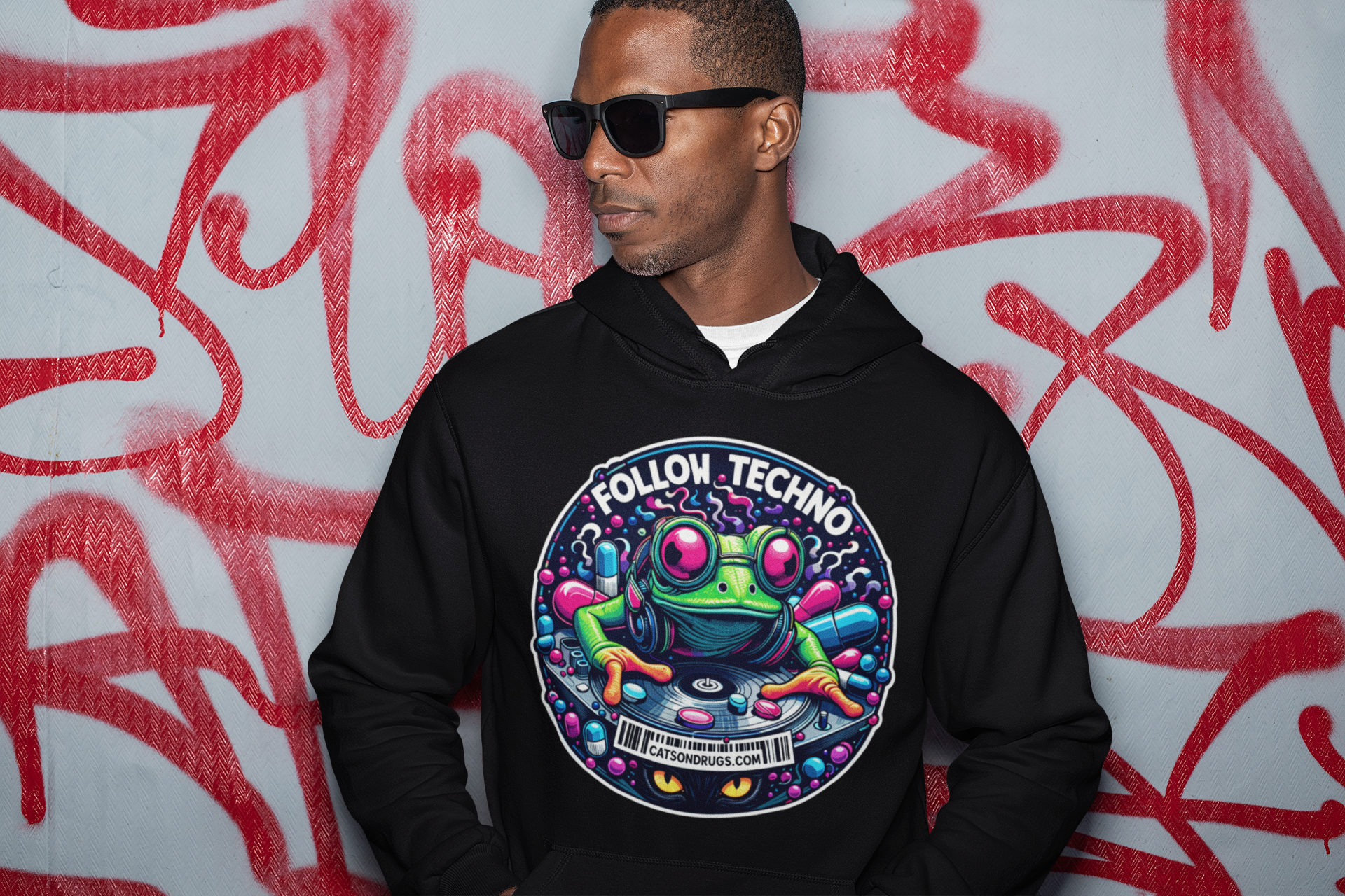 sudadera rave dj
