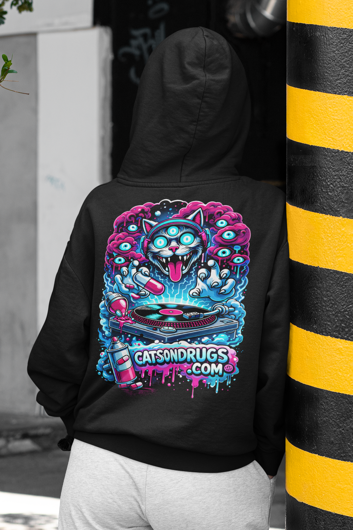 sudadera rave moda alternativa