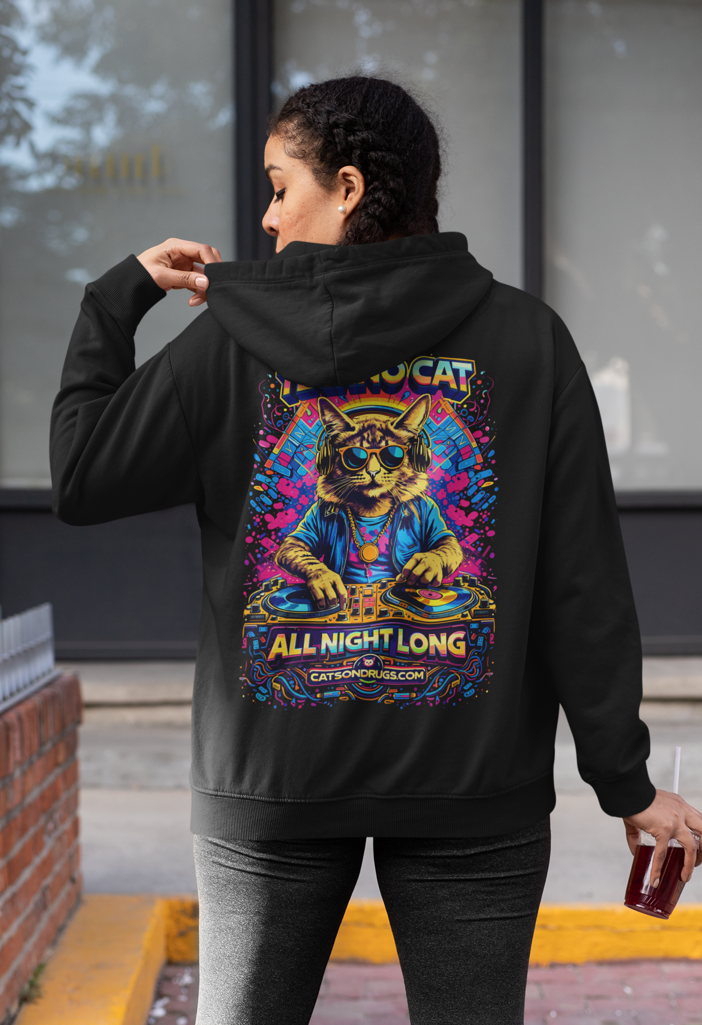 sudadera rave mujer