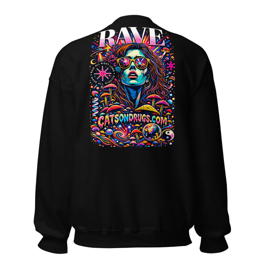 sudadera rave psicodélica