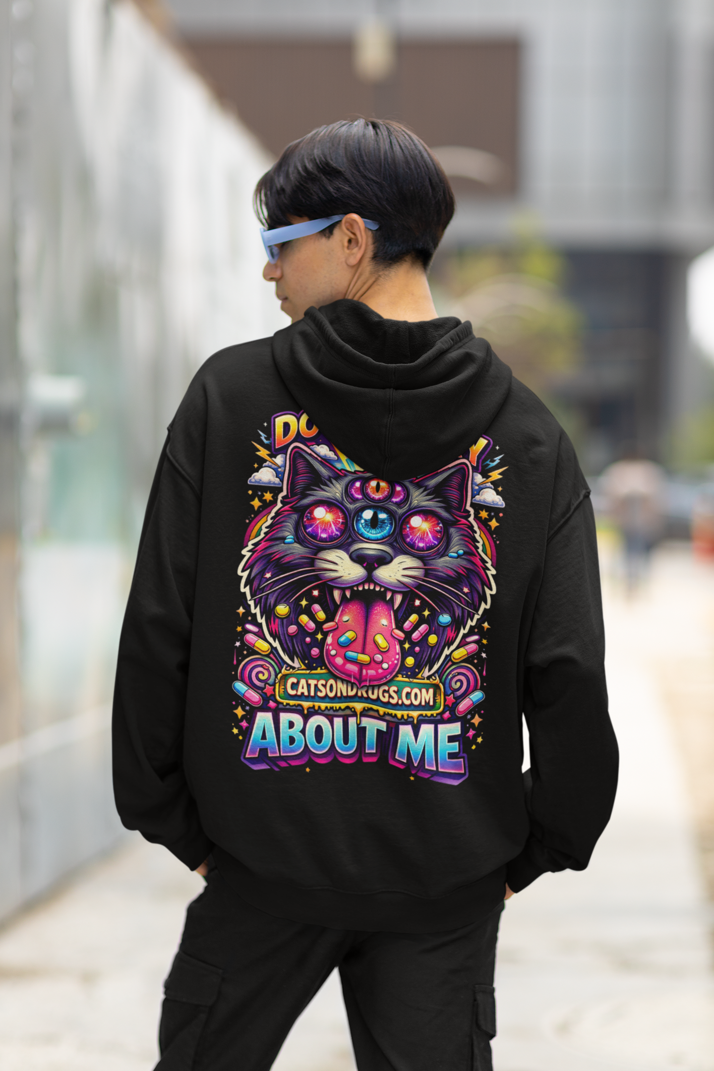 sudadera rave streetwear cyberpunk
