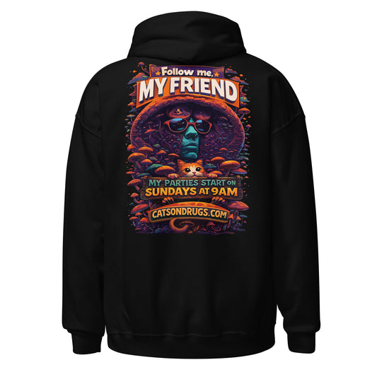 sudadera setas psicodelicas trippy