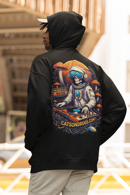 sudadera techno negra
