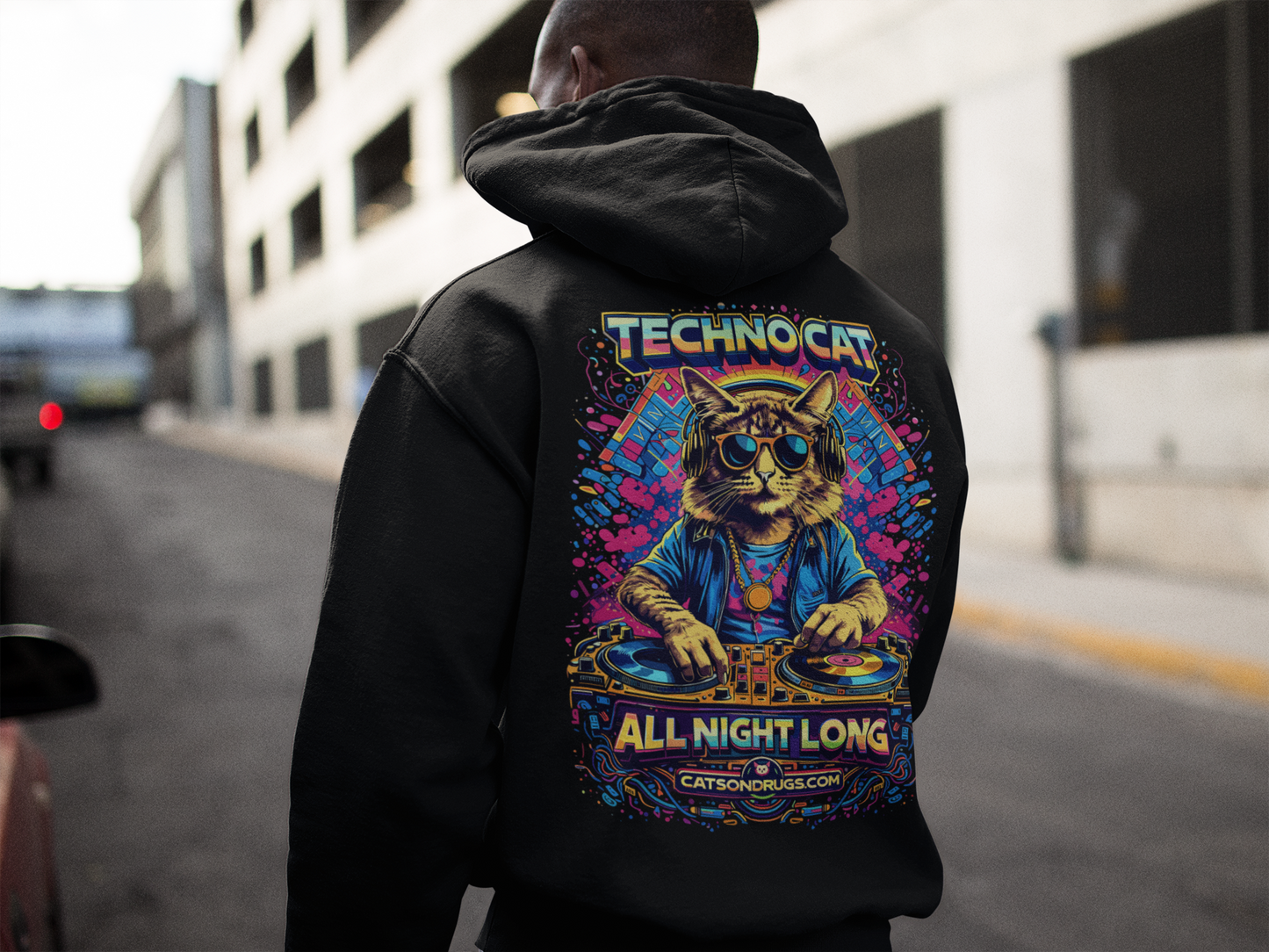 sudadera techno rave festival