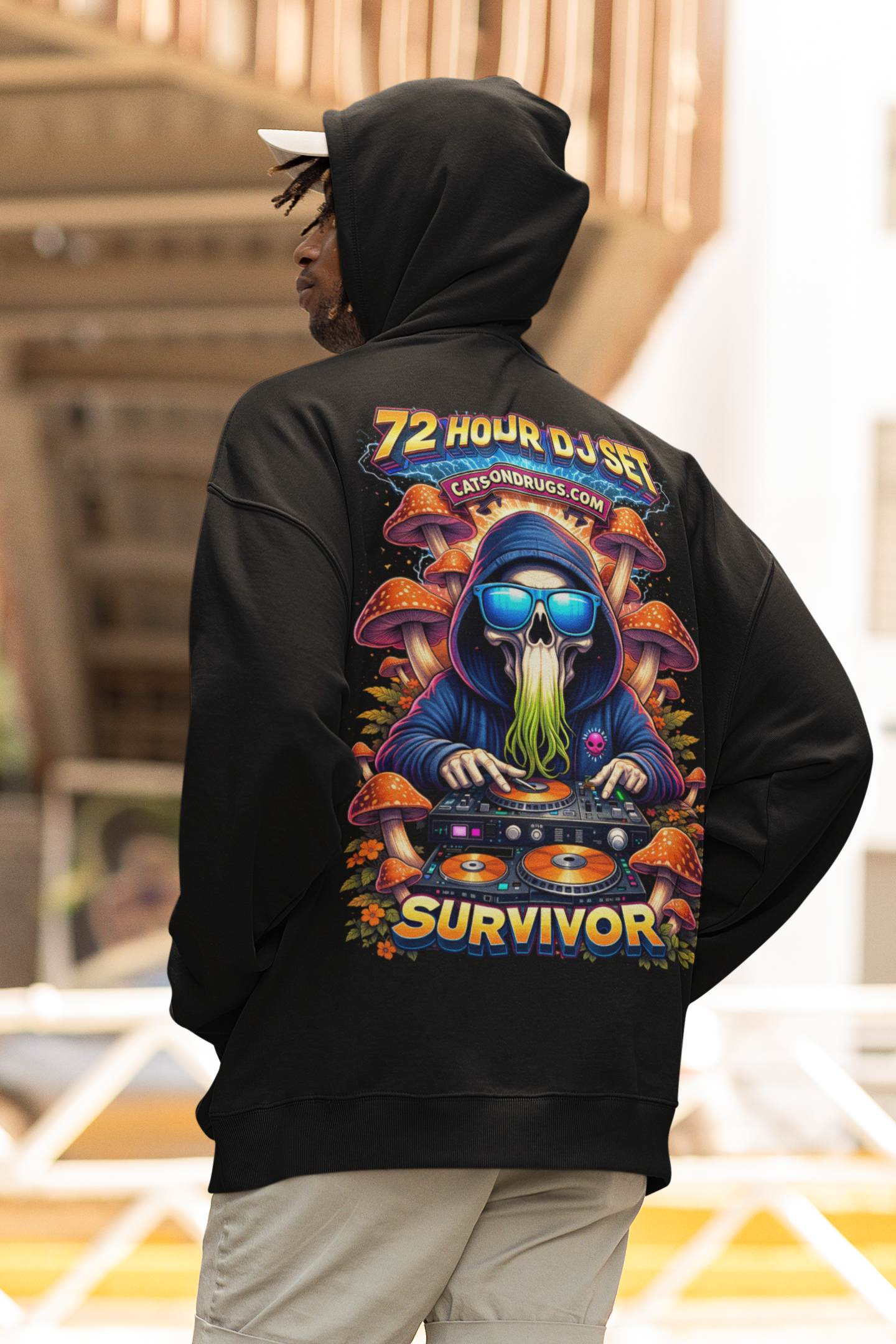 sudadera trippy rave