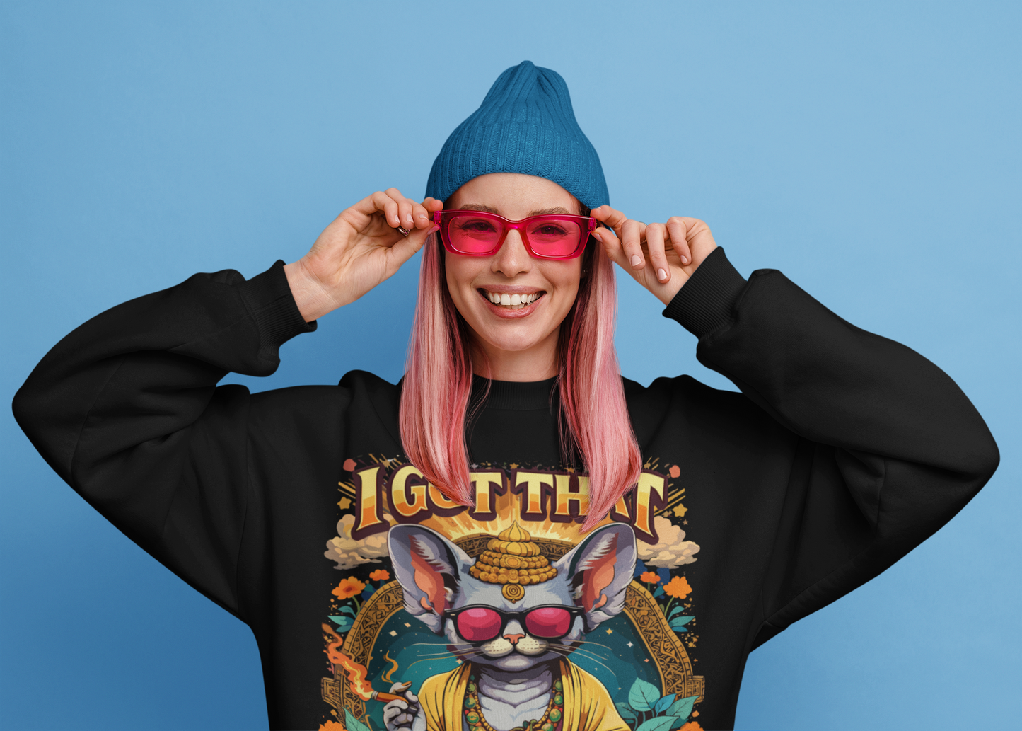 Psychedelic Sweatshirt | Trippy Mouse