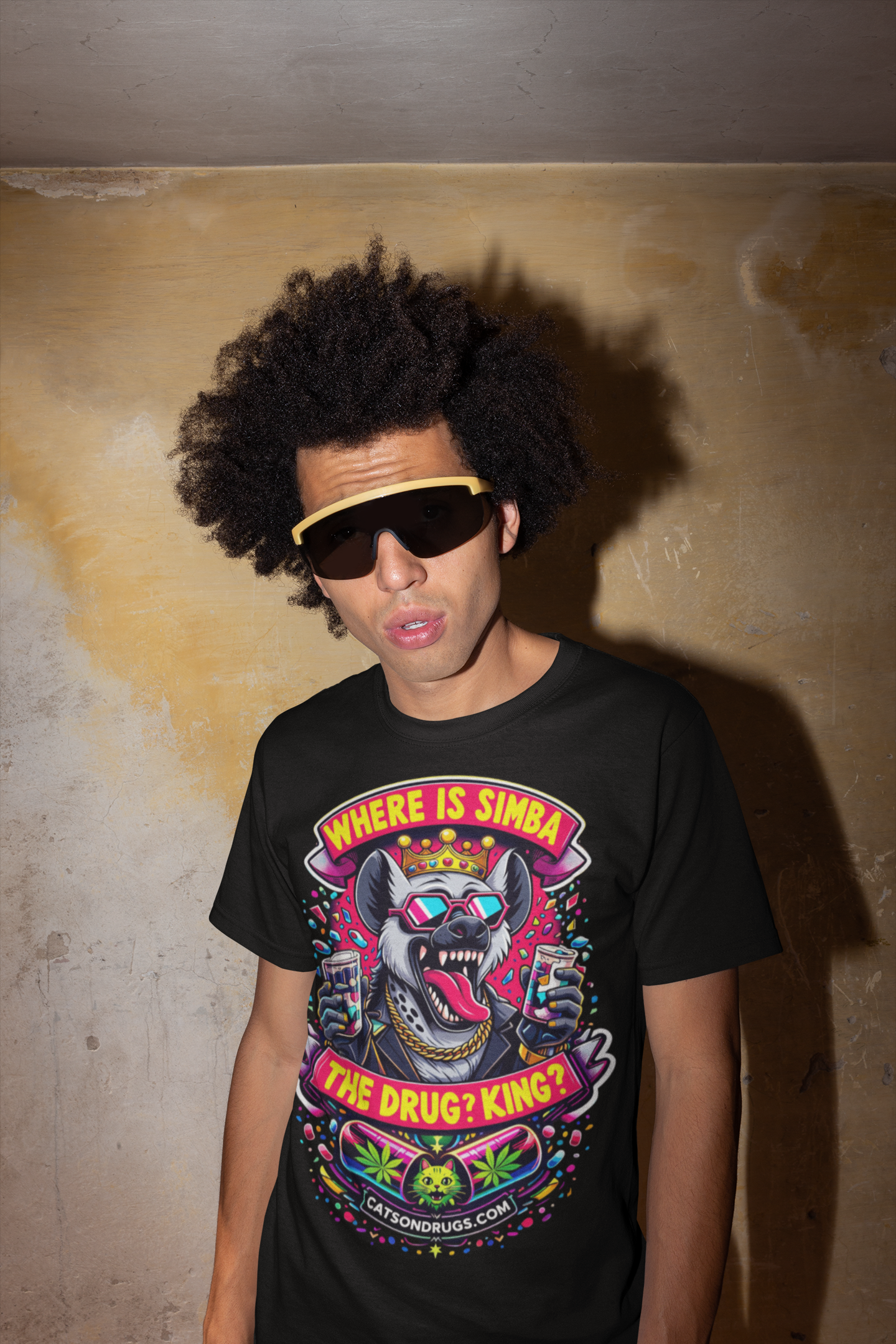 Psychedelic T-Shirt | Where is Simba | Ecstasy Edition