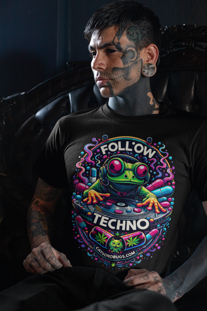Club Night Frog | Rave T-Shirt | Ecstasy Edition