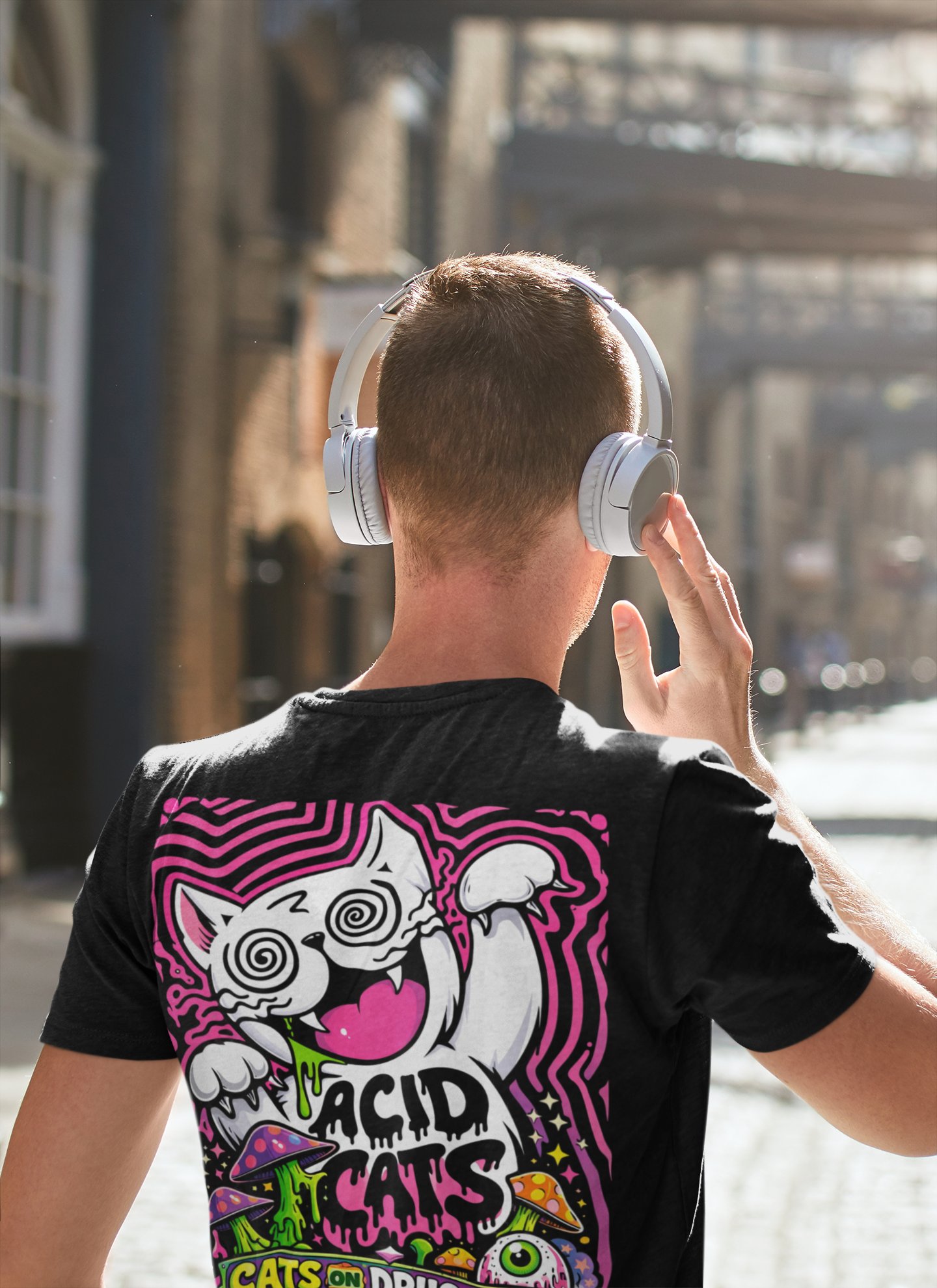 Acid Cat | Psychedelic T-Shirt